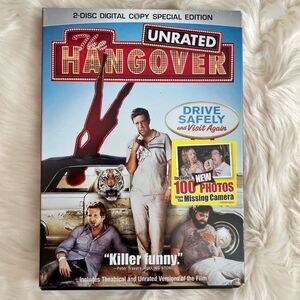 The Hangover (2009) Unrated DVD | 2 Disc | Excellent | Funny Buddy Comedy